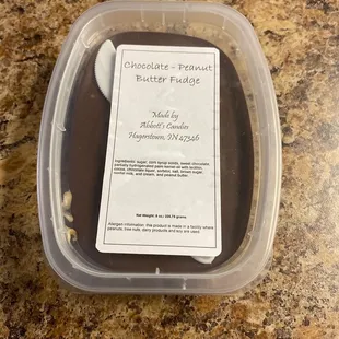 a chocolate peanut butter delight