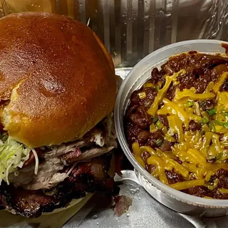 Single Baked Cowboy Beans