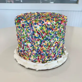 Sprinkle Dessert Cake