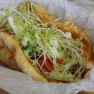 Veggie Pita Melt