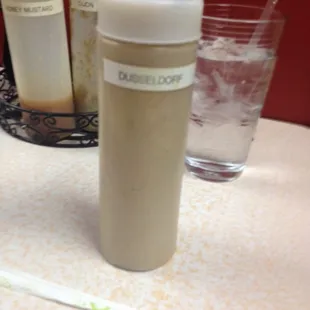 Interesting condiment.. It&apos;s like a mustard vinegar