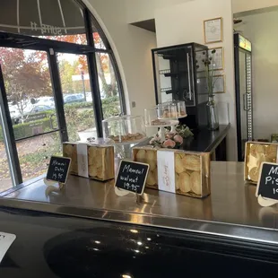 Selection of fresh baked treats.