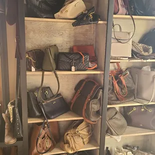 Purses and shoes