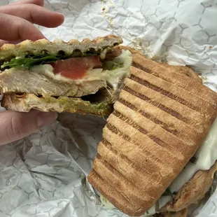 Chicken Mozzarella Panini