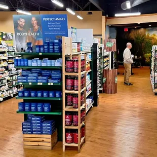 Supplements, Vitamins and Natural Products.