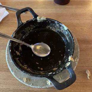 Cleared the plate! Pot pie was amazing