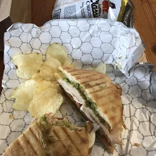 tomato basil panini plus turkey