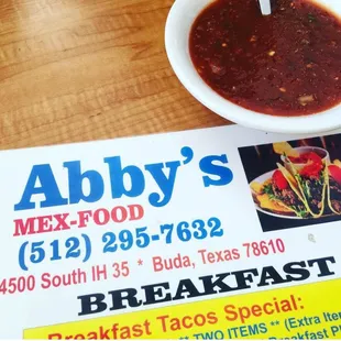 a plate of food and a bowl of soup
