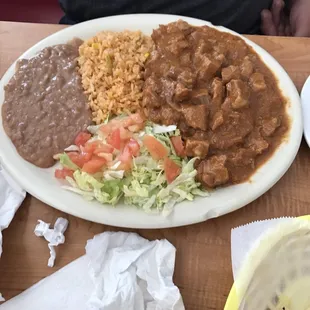 Carne Asada Plate and Enchilada plate Really good. It has so. Much flavor recommend to everyone