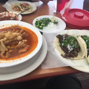 Menudo and Barbacoa!