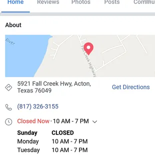 Here are the hours for ABBY'S Place