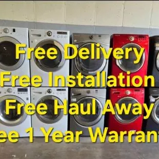 Free delivery, installation, and haul away in Colorado Springs with the 1-Year ABC Warranty on all purchases.