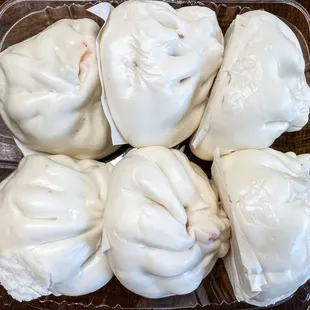 Steamed bbq pork bao