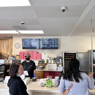 sushi and sashimi, interior