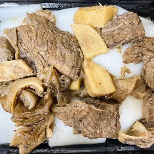 Beef brisket rice noodles