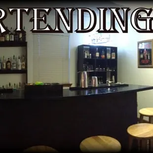 Come learn bartending with us &amp; let us train you with ALL HANDS ON TRAINING! Take advantage of our double bar &amp; mix every drink