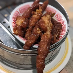 Chicken feet