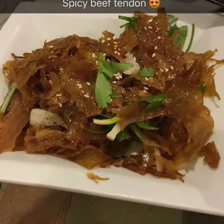 Hot & Spicy Beef Tendon
