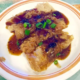 Shrimp & Pork Stuffed Tofu Skin