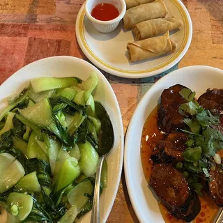 Shrimp Eggplant with Thai Sauce