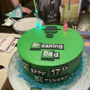 Vanilla buttercream icing and vanilla cake