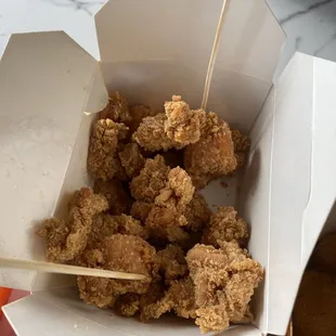 Popcorn chicken