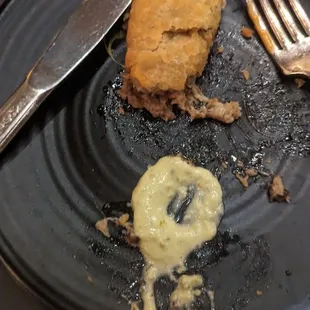 Mushroom empanada