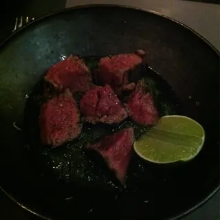 Brunch Beef Tenderloin Burnt Ends with Chimichurri