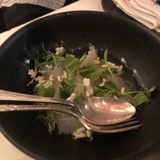 Long Island Fluke Crudo