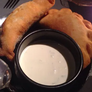 Sweet corn empanada