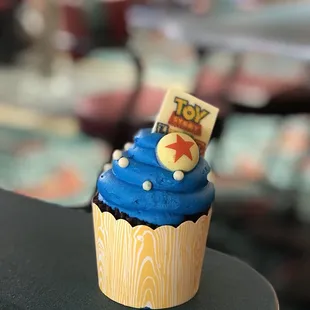 Toy Story Land cupcake