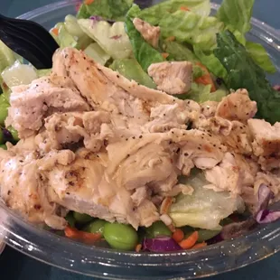 Asian chicken salad