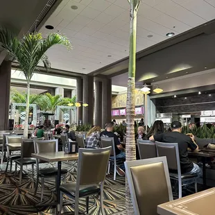 Comfortable indoor seating