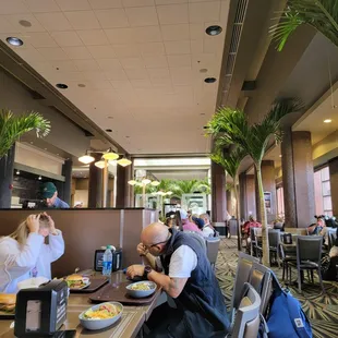 Inside seating
