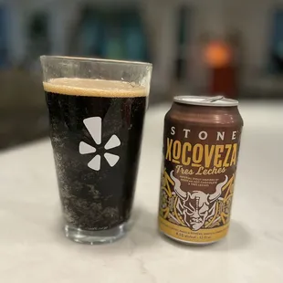 Great beer from Stone Brewing - needs to warm up a bit
