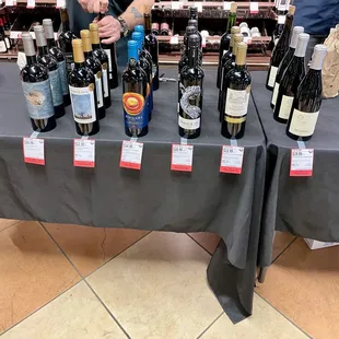 Monthly wine tasting