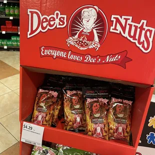 Who doesn't love Dee's Nuts?