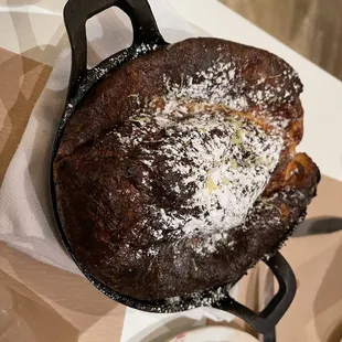 Cardamom Dutch baby pancake