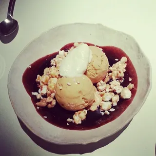 Salted Caramel Ice Cream Sundae