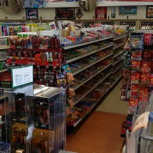 a view of a grocery store