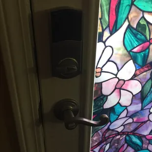 Internal view of backdoor installation