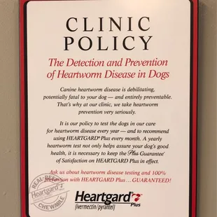 Heartworm info