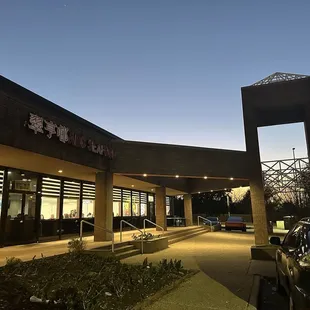 Outside