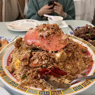 Crab fried rice