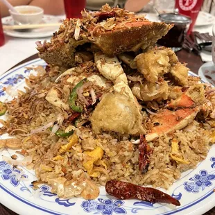 Crab fried rice
