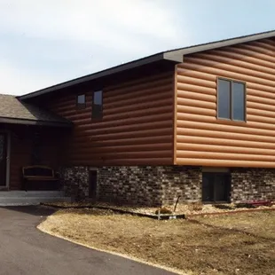 Cedarwood Log Siding