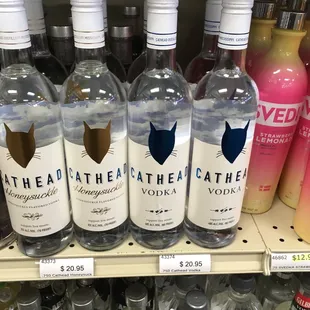 Cathead Vodka!  LOL!!!