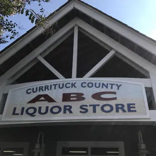 the front of the building