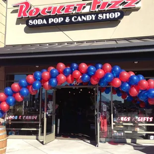 Grand Opening of Rocket Fizz.