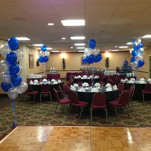 Decorating for a private event